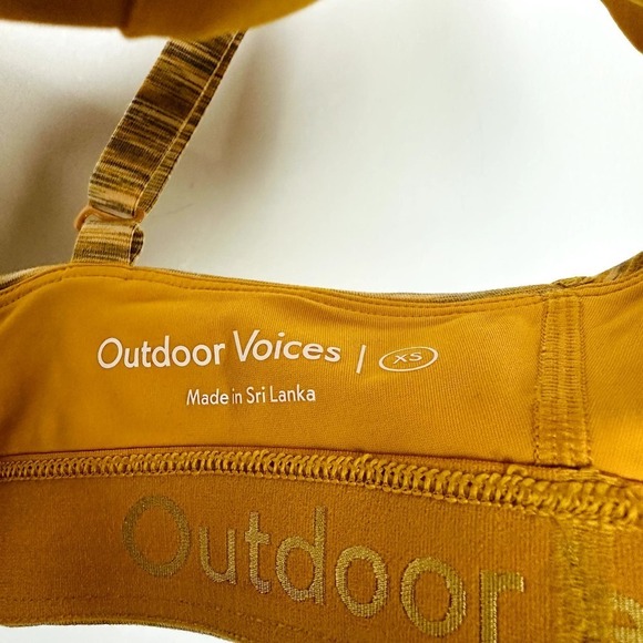Outdoor Voices NWT Flow Bralette Sunset Size XS - Picture 4 of 7